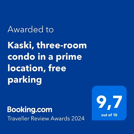 Kaski, Three-room In A Prime Location, Free Parking タンペレ
